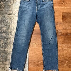 Re/Done Classic Blue Denim Jeans